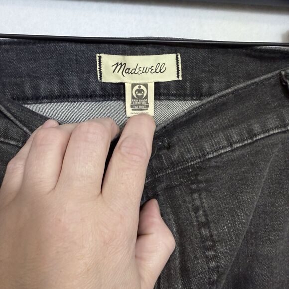 NEW Madewell The Perfect Vintage Crop Jean Summer Wash High Rise Jeans Womens 35 - Picture 5 of 14